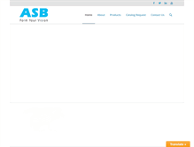 Tablet Screenshot of nissei-asbus.com